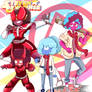 SU x kamen rider den-o crossover (garnet part)