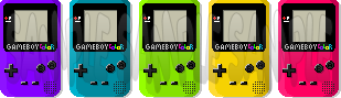 Pixel Game Boy Colors