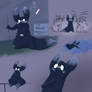 The Watcher drawings
