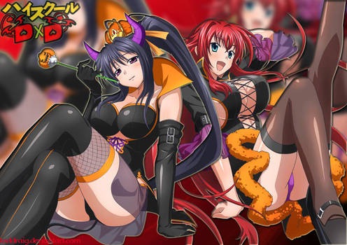 Highschool DxD - Halloween by LaDdraig