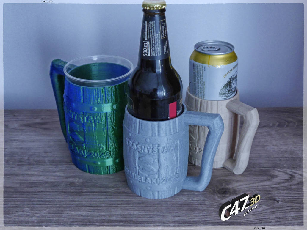 3d printed Beer Mug by C47-3D on DeviantArt