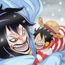 Caesar vs Luffy - One Piece 670