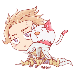 Arthur Pendragon and Cat