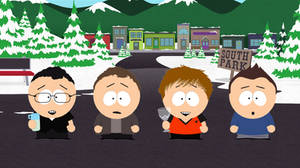 The Inbetweeners - South Park style