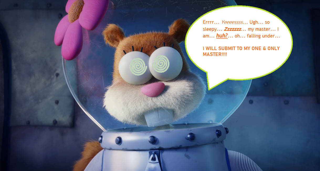 Sandy Cheeks Overthinking Sandy Cheeks' First Hypnotic Trip! by Benjie1113 on DeviantArt