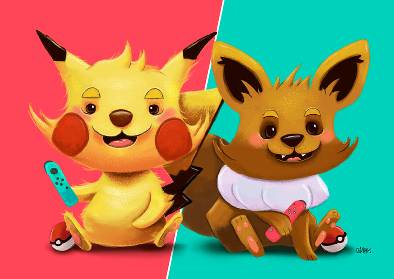 Pokemon Lets Go! by heeycah on DeviantArt