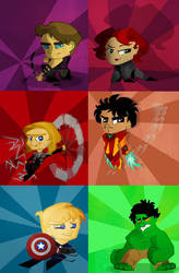 Avengers chibi