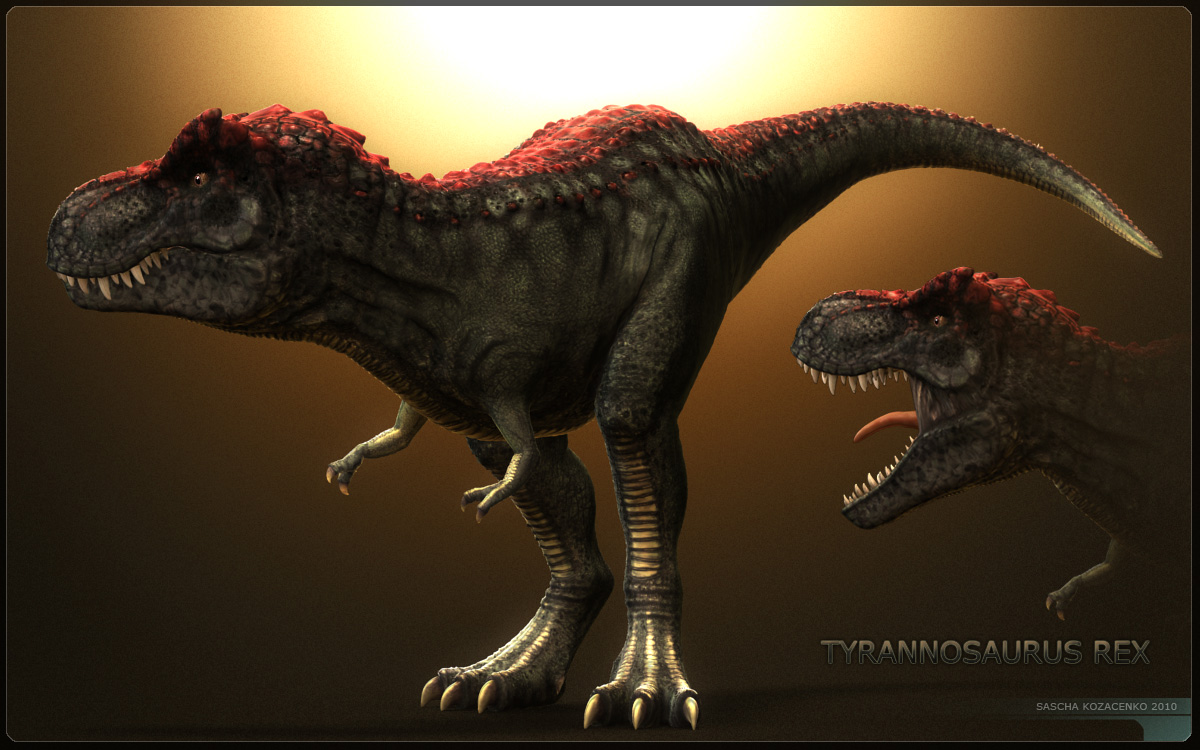 T Rex rendered