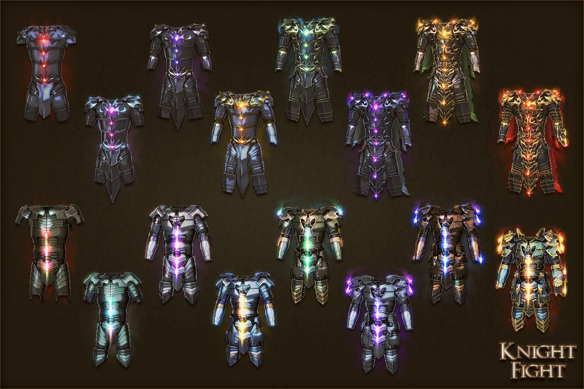 Knightfight armors