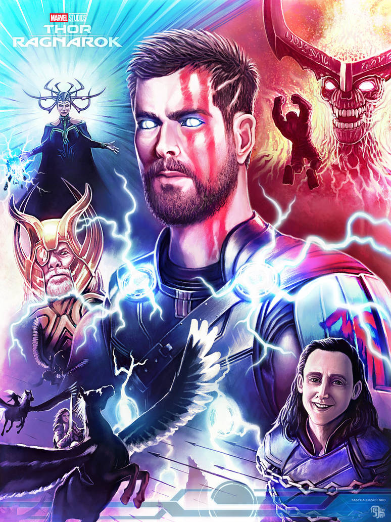 Thor Ragnarok Fanart by sash4all on DeviantArt