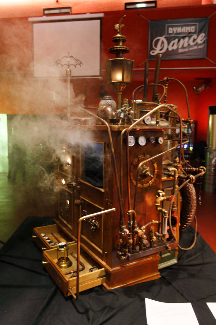 Steampunk Time Machine working by SteamPunk-Creator on DeviantArt