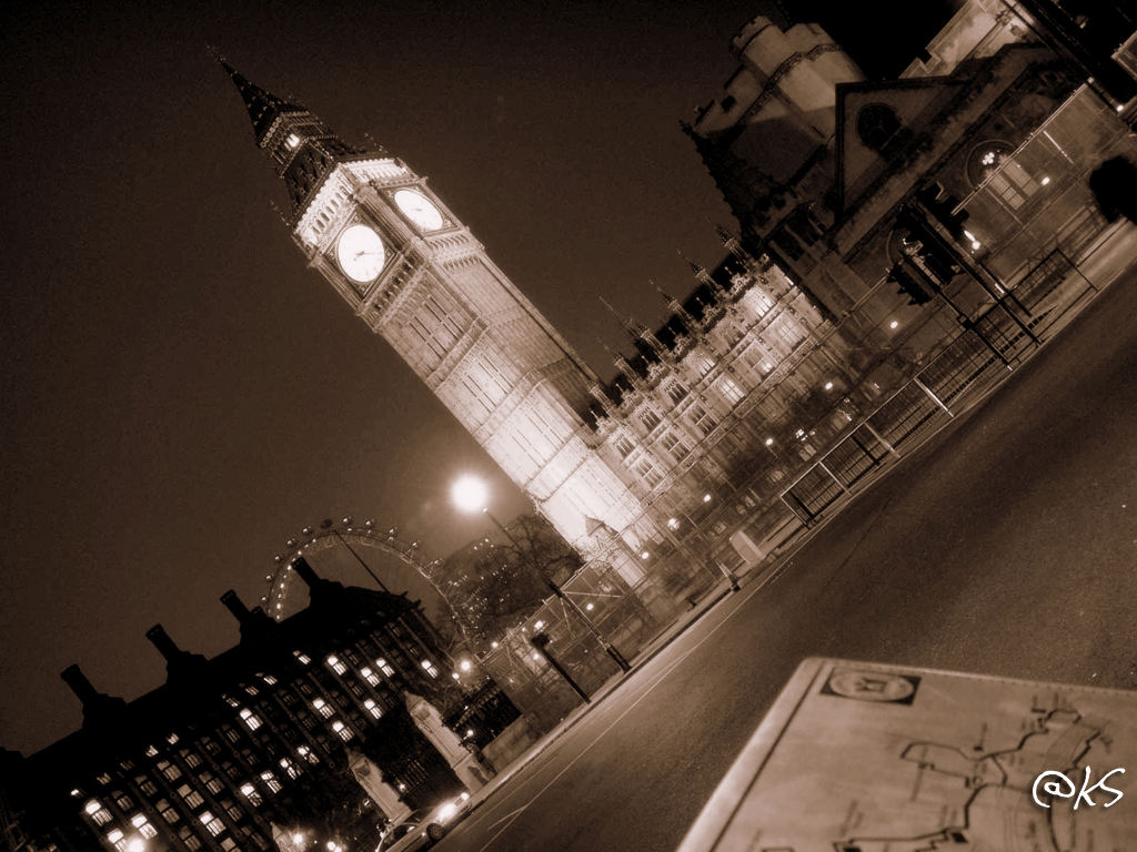 Big Ben 'n' The London Wheel