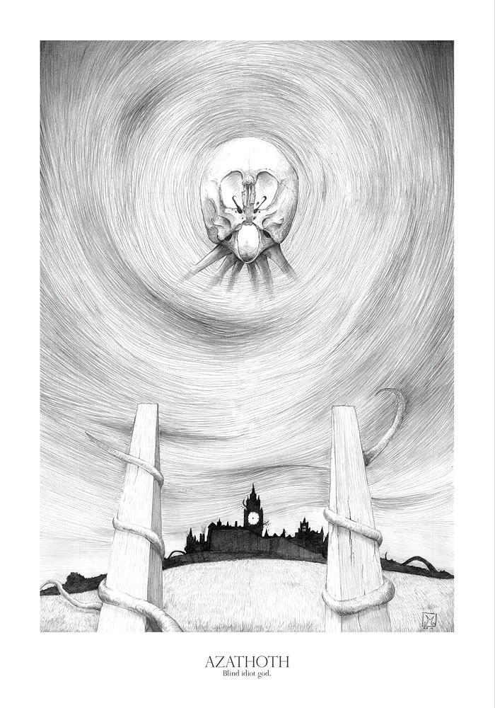 Azathoth, Blind idiot god. by Silencesys on DeviantArt
