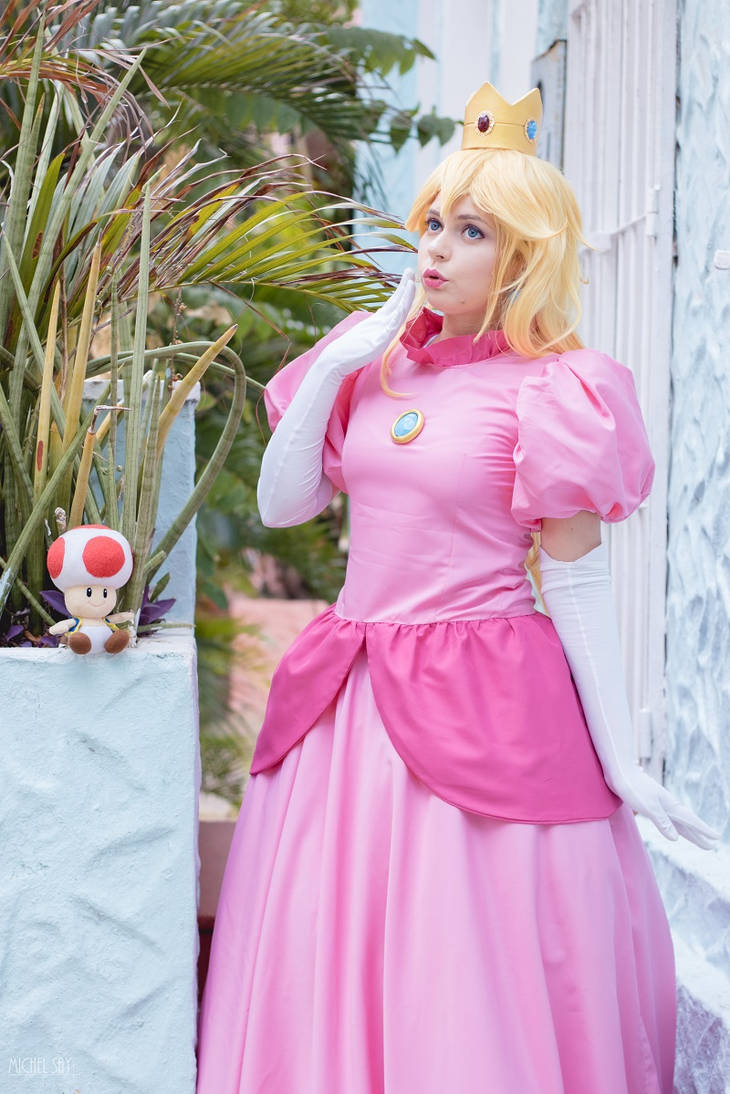 Princess Peach and Toddy by MariLunaCosplay on DeviantArt