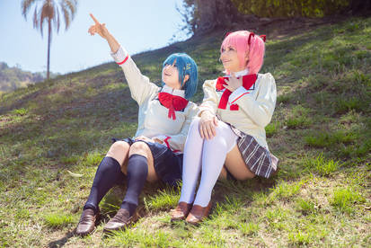 Madoka and Sayaka