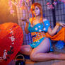 Onami (Nami) cosplay from One Piece - Wano Arc