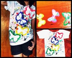 T-shirt 2: Butterflies