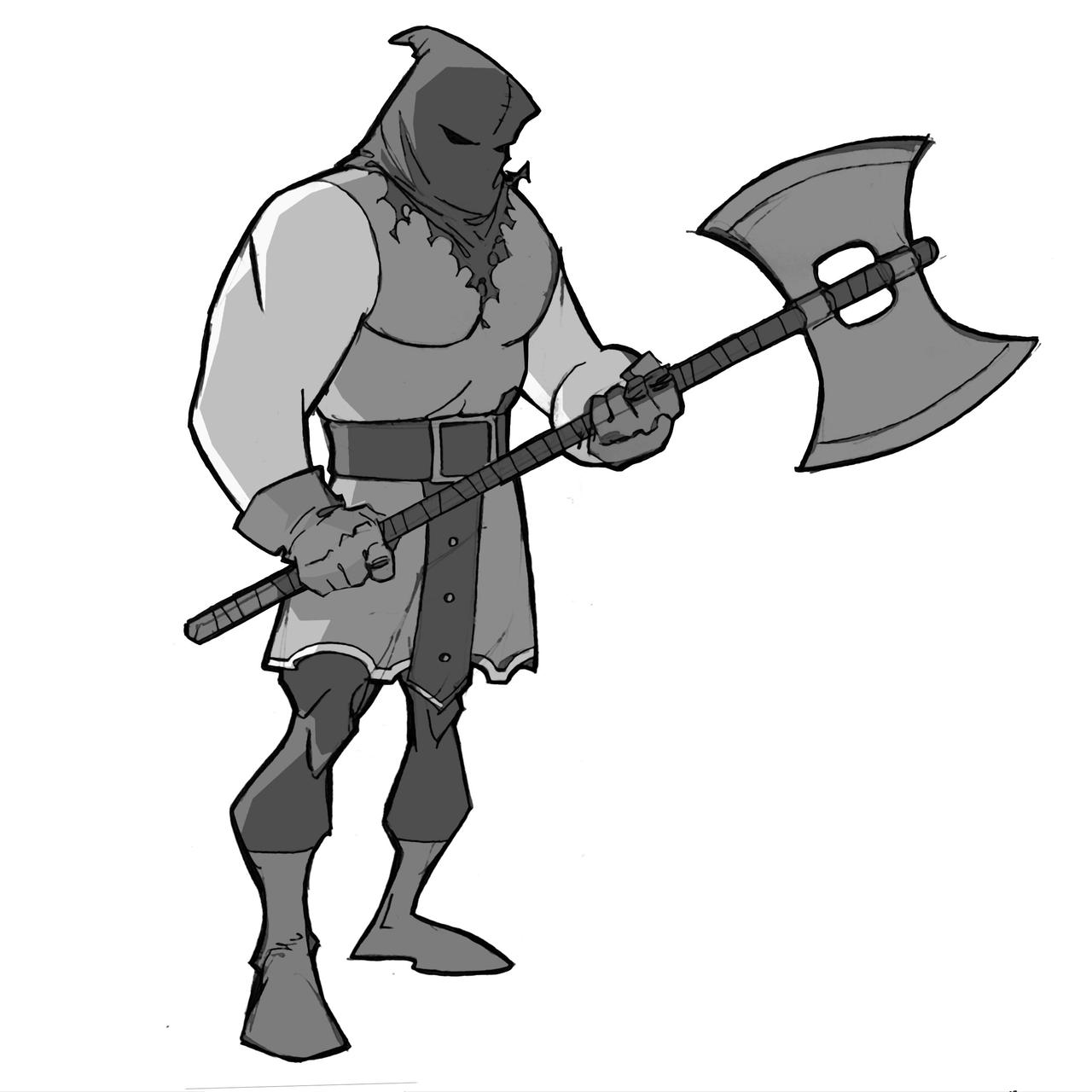 Knight Wolf: Executioner: Character Concept Art by WelcomeToPlanetMarz ...