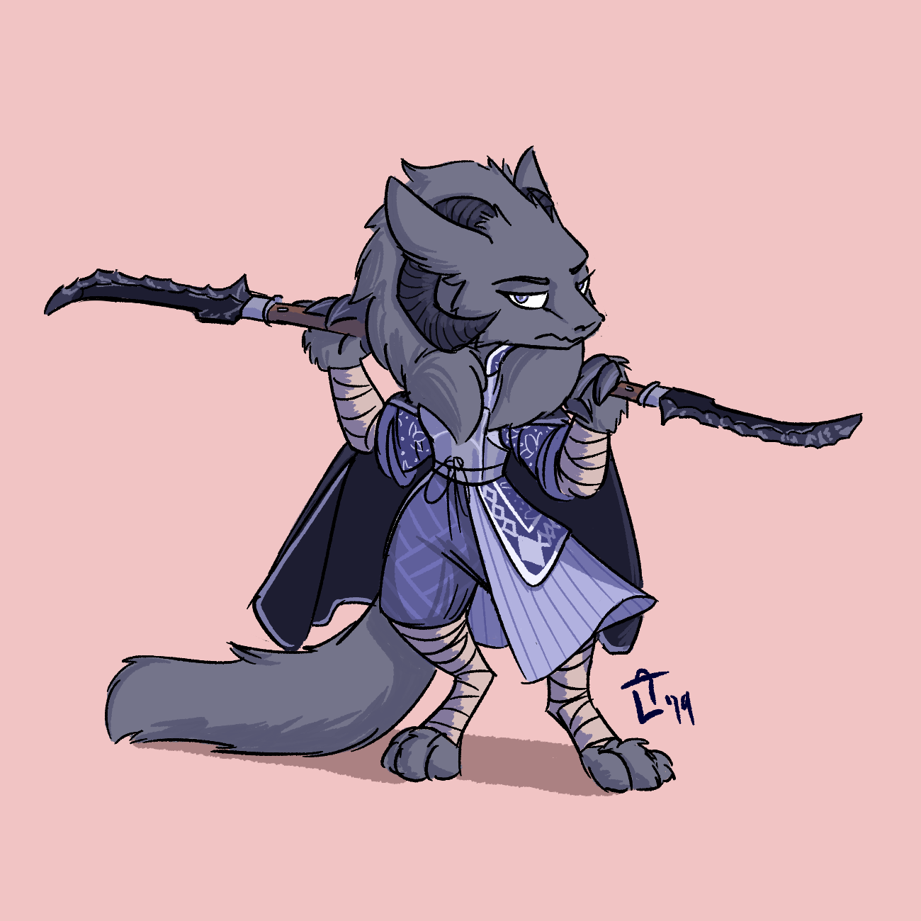 C Vyth Kobold Hexblade Warlock By Brenzan On Deviantart