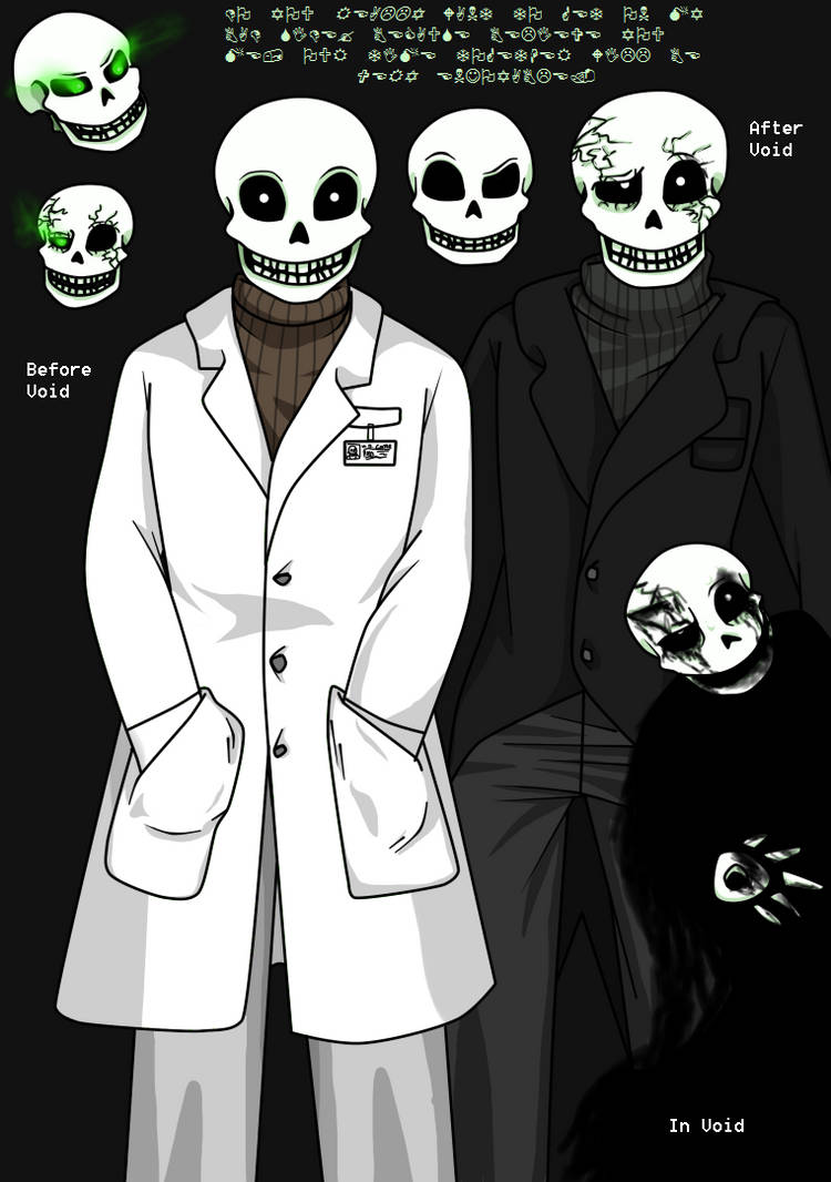 Undertale: W.D Gaster by AvionVadion2 on DeviantArt