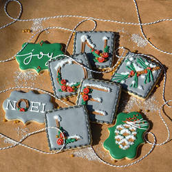 Winter Woodland Cookies