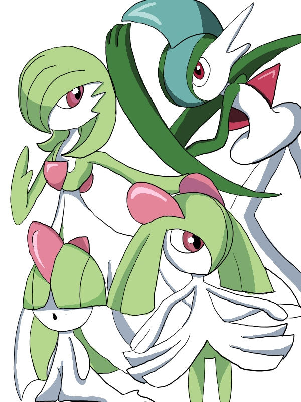 Evolution Of Ralts Ralts evolution coloured by sailormuffin on DeviantArt