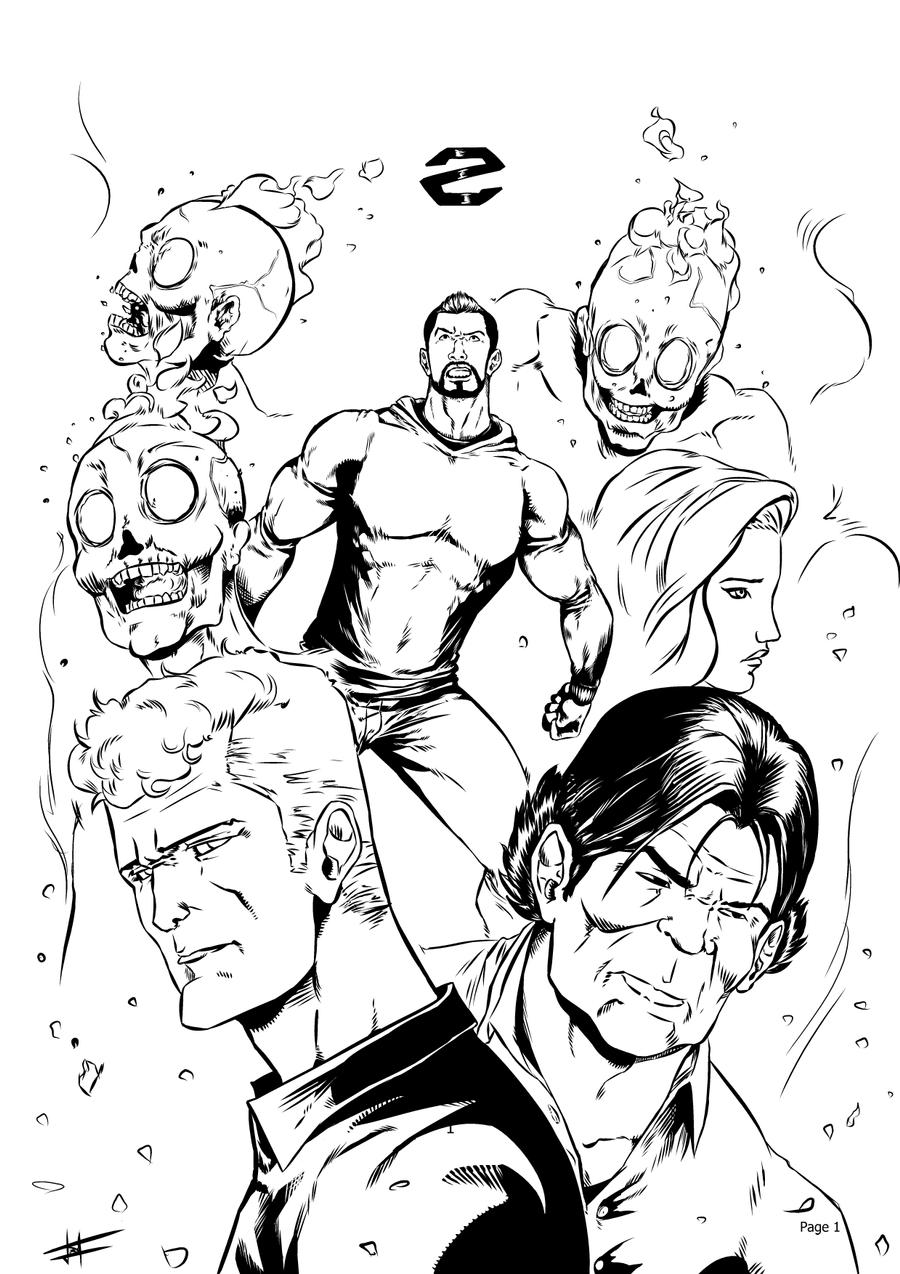 The Sign of the Z - Cover Inks