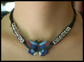 Aurora's Butterfly Choker