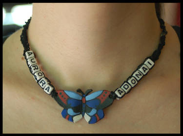 Aurora's Butterfly Choker