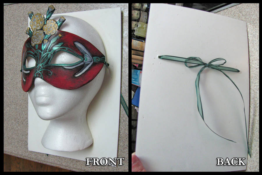 Styro Wall Mask Display Tut by Angelic-Artisan