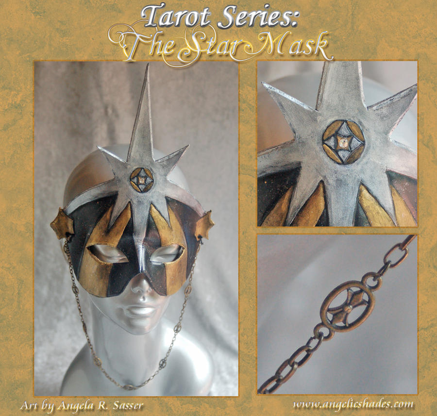 Tarot - The Star Necklace Mask