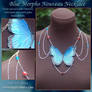 Blue Morpho Nouveau Necklace