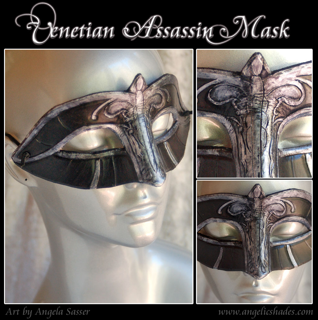 Venetian Femme Assassin Mask