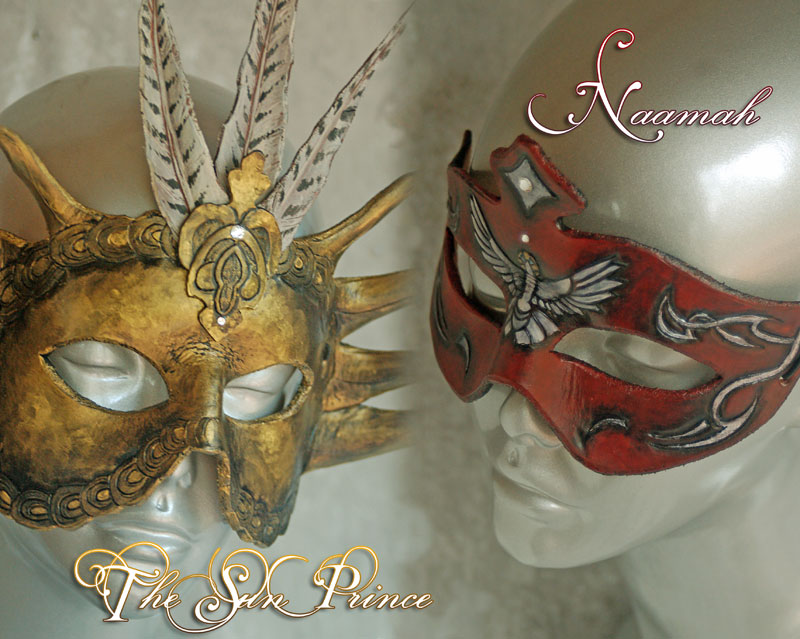 The Sun Prince and Naamah Masks