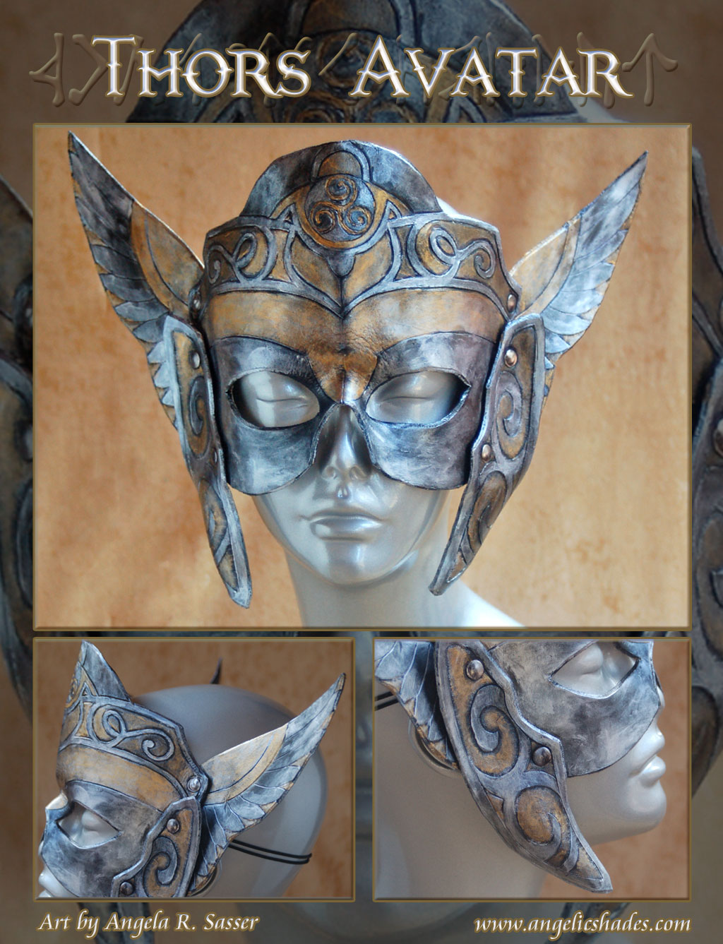 Thor Mask Design Thor's Avatar Mask by Angelic-Artisan on DeviantArt