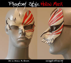 Phantom Style Hollow Mask by Angelic-Artisan