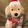 Disney Store Santa Buddies Mudbud Plush Dog