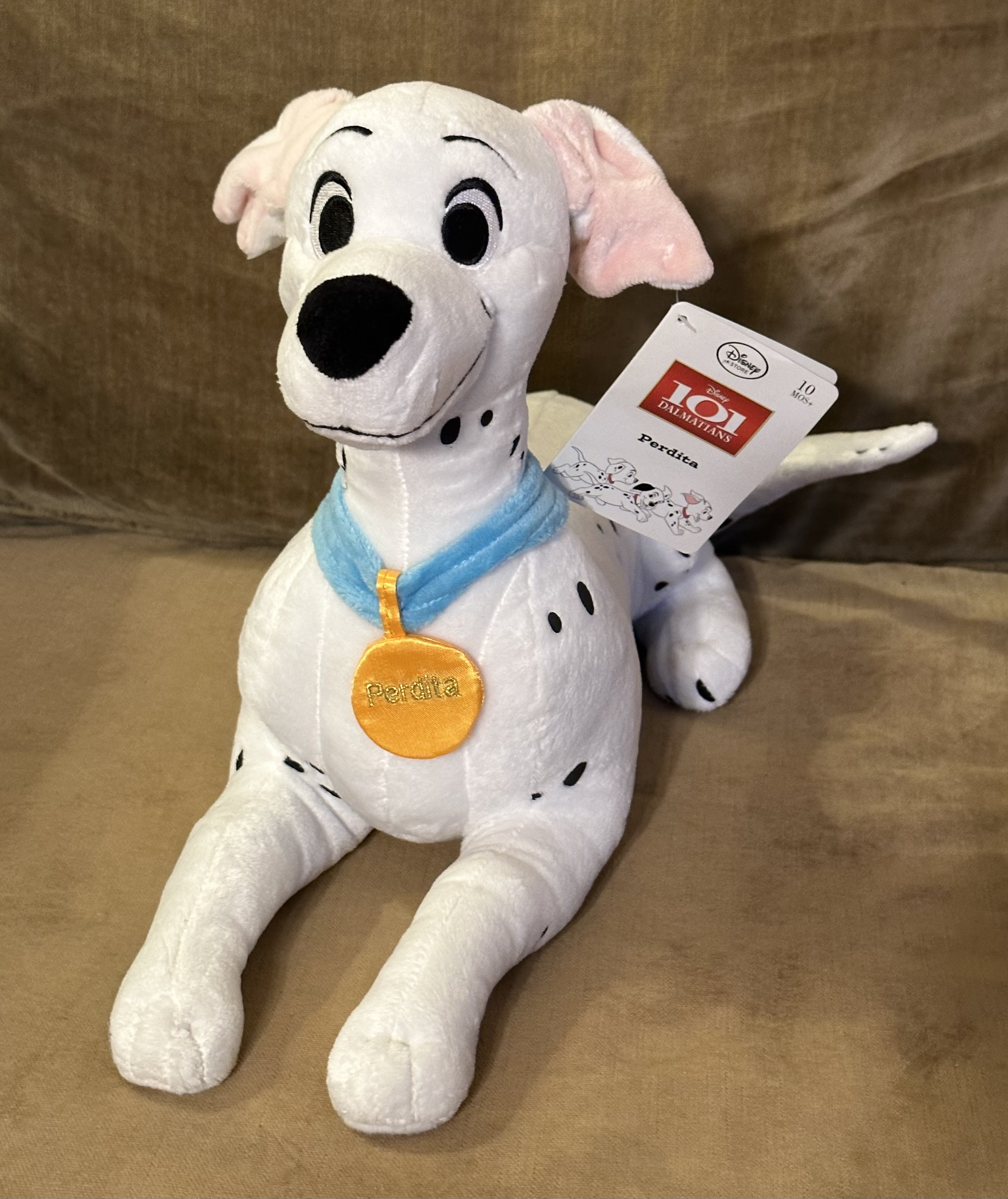 Stuffed Perdita Disney 101 Dalmatians Perdita Laying Plush Dog by Webkinzjourneys on ...