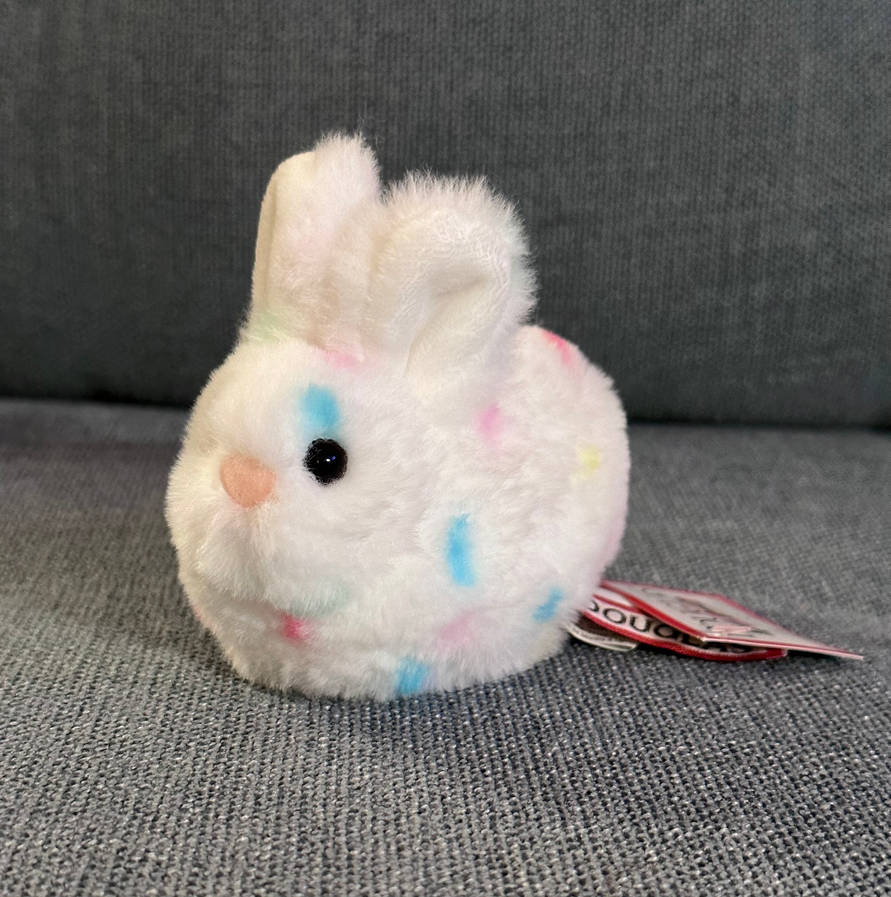 Cuddle With Toy Rabbit Douglas Cuddle Toys Confetti Lil Bitty Bunny Plush by Webkinzjourneys ...