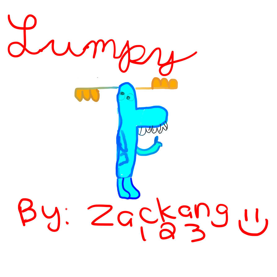 Lumpy from HTF (Happy Tree Friends) by ZackAng123 on DeviantArt