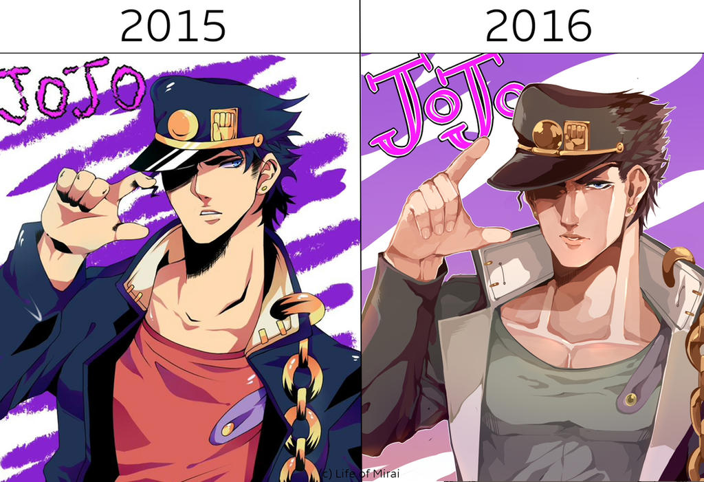 DRAW THIS AGAIN - Jotaro Kujo