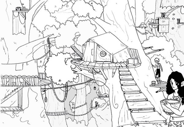 Up in the trees by Berry-licious on DeviantArt