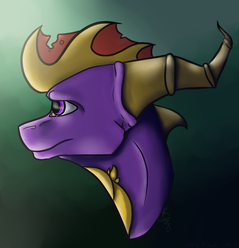 Spyro Bust