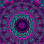 Jewel Tone Fractal Kaleidoscope 2