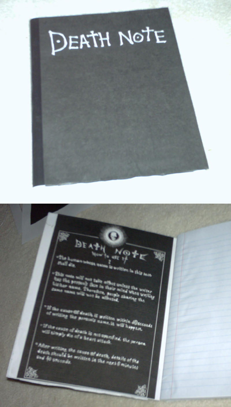 Death Note Block Custom Death Note by Piro-Maikeru on DeviantArt