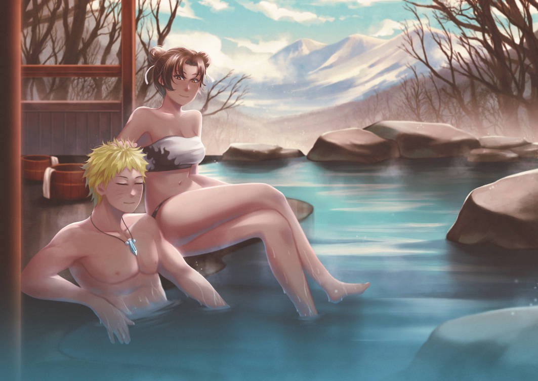 Onsen Time by Simple-illust