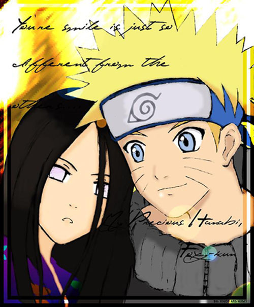 Naruto and Hanabi:Photo