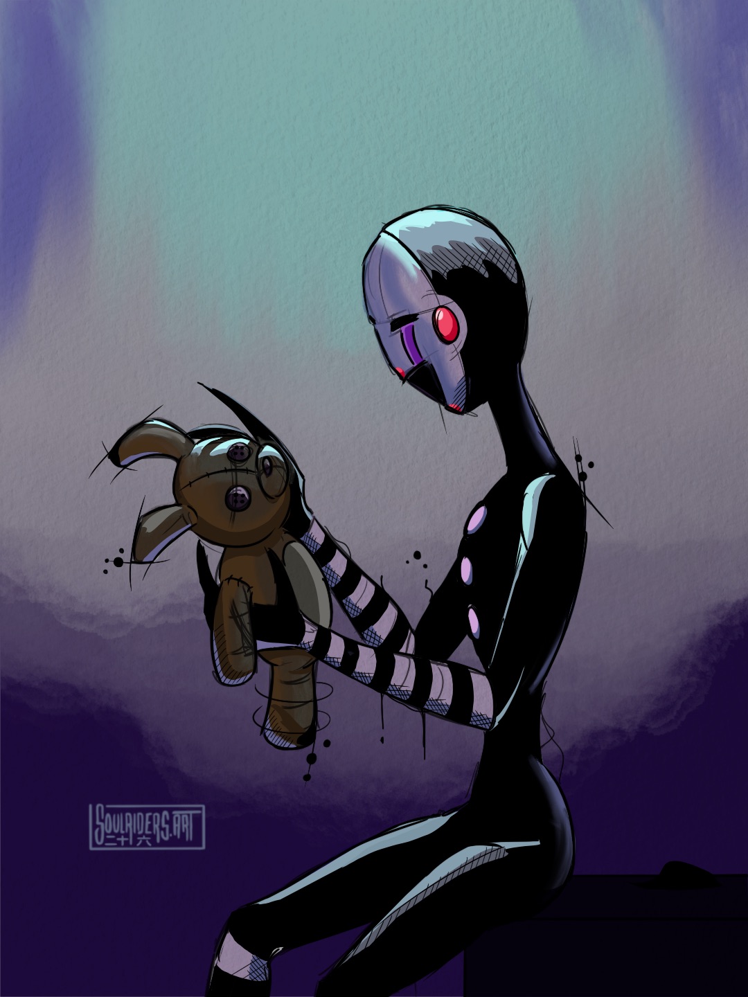 Fnaf R64 Puppet FNAF The Puppet by Soulridersart on DeviantArt