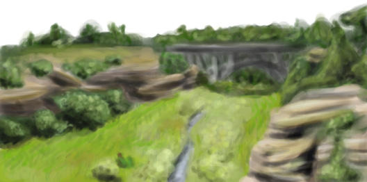 Castlewood Canyon speed paint