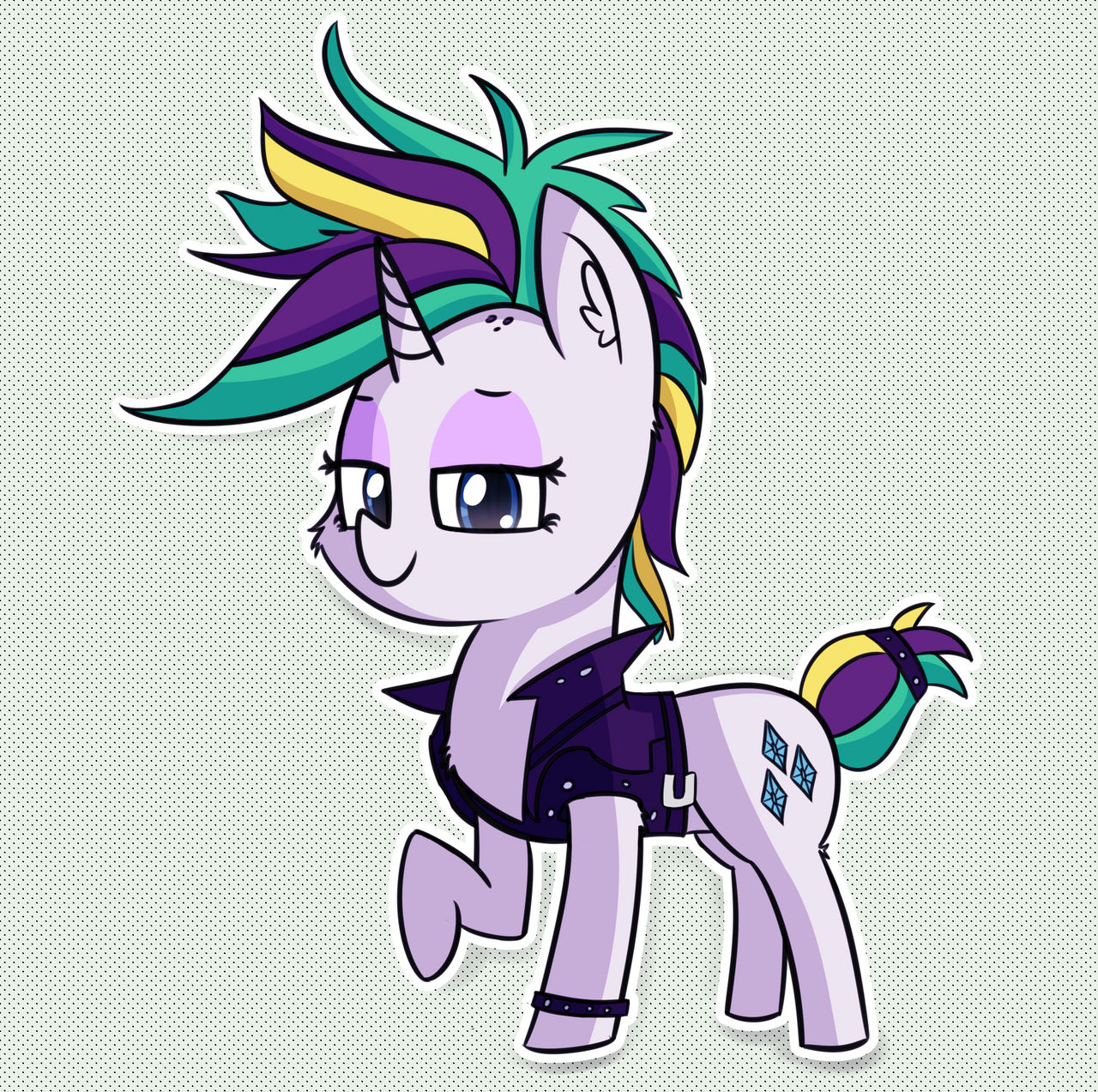 Punk Rarity Screencap Punk Rarity by Artipartyy on DeviantArt